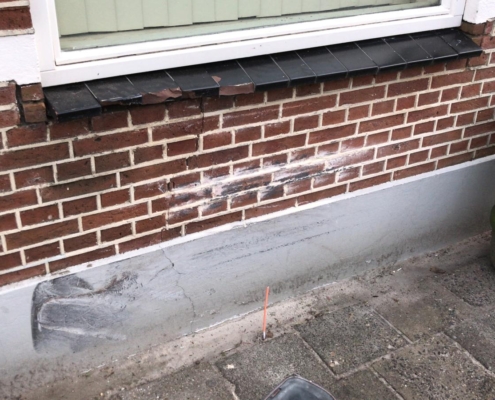 Scheurherstel snijvoeg