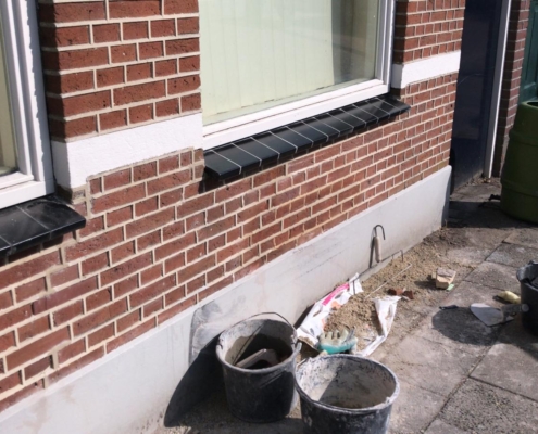 Scheurherstel snijvoeg